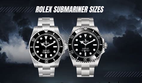 first rolex submariner size mm|rolex submariner size chart.